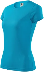 Damen Sport T-Shirt, türkis, XL