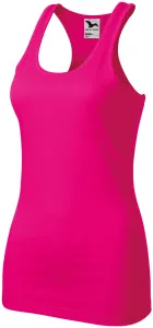 Damen Sportoberteil, neon pink, 2XL