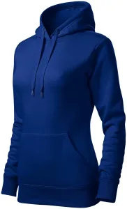 Damen Sweatshirt mit Kapuze ohne Reißverschluss, königsblau, XL #710102