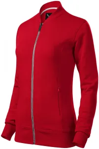 Damen Sweatshirt mit versteckten Taschen, formula red, L #379035