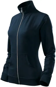 Damen Sweatshirt ohne Kapuze, dunkelblau, M #377914
