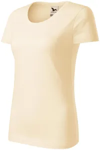 Damen T-Shirt, Bio-Baumwolle, mandel, L