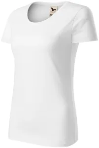 Damen T-Shirt, Bio-Baumwolle, weiß, XS #710452