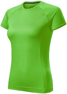Damen-T-Shirt für den Sport, Apfelgrün, L