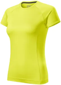 Damen-T-Shirt für den Sport, Neon Gelb, XL