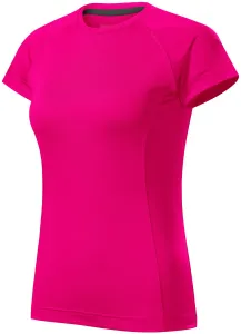 Damen-T-Shirt für den Sport, neon pink, L