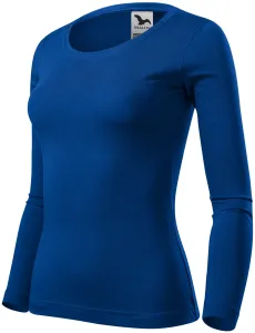 Damen T-Shirt mit langen Ärmeln, königsblau, M #380293