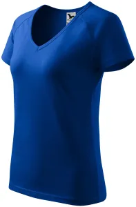 Damen T-Shirt mit Raglanärmel, königsblau, XL
