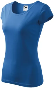 Damen T-Shirt mit sehr kurzen Ärmeln, hellblau, 2XL #375109
