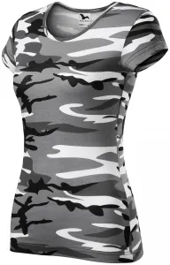 Malfini Camouflage Damen-T-Shirt, braun, 150g/m2