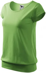 Damen trendy T-Shirt, erbsengrün, XL