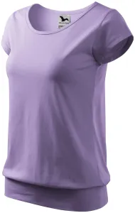 Damen trendy T-Shirt, lavendel, M