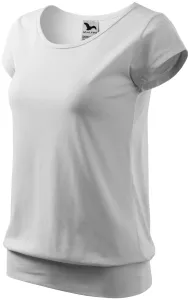 Damen trendy T-Shirt, weiß, XL #703039