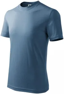 Das einfache T-Shirt der Kinder, denim, 110cm / 4Jahre