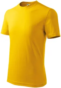 Das einfache T-Shirt der Kinder, gelb, 110cm / 4Jahre