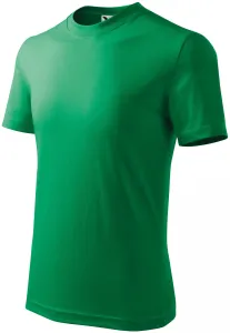 Das einfache T-Shirt der Kinder, Grasgrün, 110cm / 4Jahre