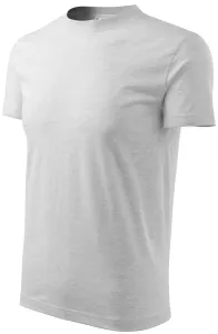 Das einfache T-Shirt der Kinder, hellgrauer Marmor, 146cm / 10Jahre #374217