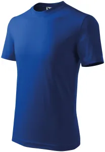 Das einfache T-Shirt der Kinder, königsblau, 110cm / 4Jahre