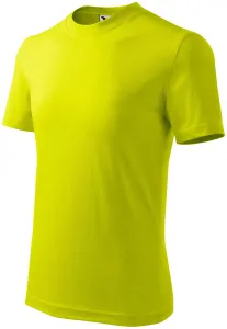 Das einfache T-Shirt der Kinder, lindgrün, 158cm / 12Jahre #374200
