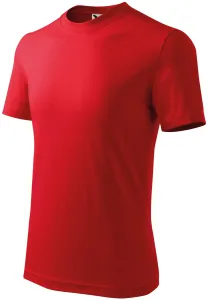 Das einfache T-Shirt der Kinder, rot, 146cm / 10Jahre