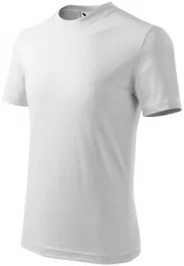 Das einfache T-Shirt der Kinder, weiß, 158cm / 12Jahre #697832