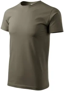 Das einfache T-Shirt der Männer, army, XL