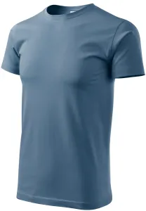 Das einfache T-Shirt der Männer, denim, L