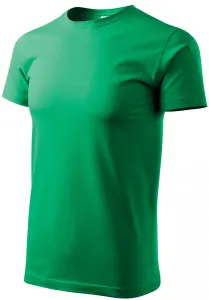 Das einfache T-Shirt der Männer, Grasgrün, 4XL #373623