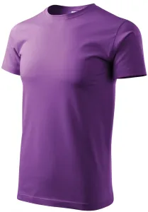 Das einfache T-Shirt der Männer, lila, 2XL