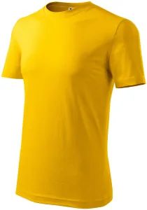 Das klassische T-Shirt der Männer, gelb, 2XL
