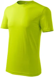 Das klassische T-Shirt der Männer, lindgrün, L