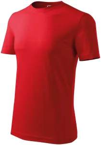 Das klassische T-Shirt der Männer, rot, XL
