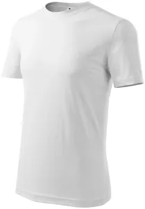 Das klassische T-Shirt der Männer, weiß, L #375192
