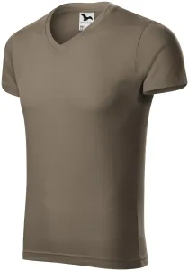 Eng anliegendes Herren-T-Shirt, army, 2XL #708101