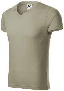 Eng anliegendes Herren-T-Shirt, helles Khaki, XL