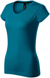 Exklusives Damen T-Shirt, petrol blue, XL