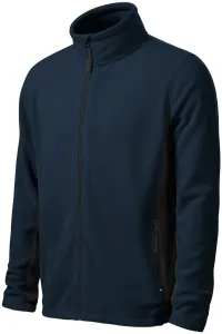 Fleece-Kontrastjacke für Herren, dunkelblau, XL #379726