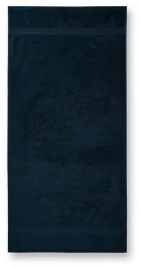 Grobes Handtuch, 70x140cm, dunkelblau, 70x140cm