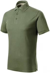 Herren-Poloshirt aus Bio-Baumwolle, khaki, XL