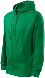 Herren Sweatshirt mit Kapuze, Grasgrün, XL
