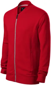 Herren Sweatshirt mit versteckten Taschen, formula red, XL
