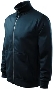 Herren Sweatshirt ohne Kapuze, dunkelblau, XL