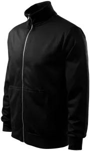 Herren Sweatshirt ohne Kapuze, schwarz, 3XL #376468