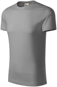 Herren T-Shirt aus Bio-Baumwolle, altes Silber, 3XL