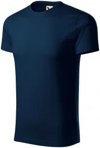 Herren T-Shirt aus Bio-Baumwolle, dunkelblau, S