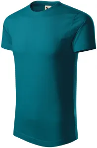 Herren T-Shirt aus Bio-Baumwolle, petrol blue, S