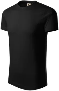 Herren T-Shirt aus Bio-Baumwolle, schwarz, L