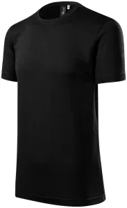 Herren T-Shirt aus Merinowolle, schwarz, L #380332