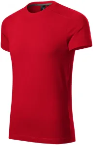 Herren T-Shirt verziert, formula red, S #704595