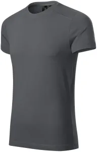 Herren T-Shirt verziert, hellgrau, XL